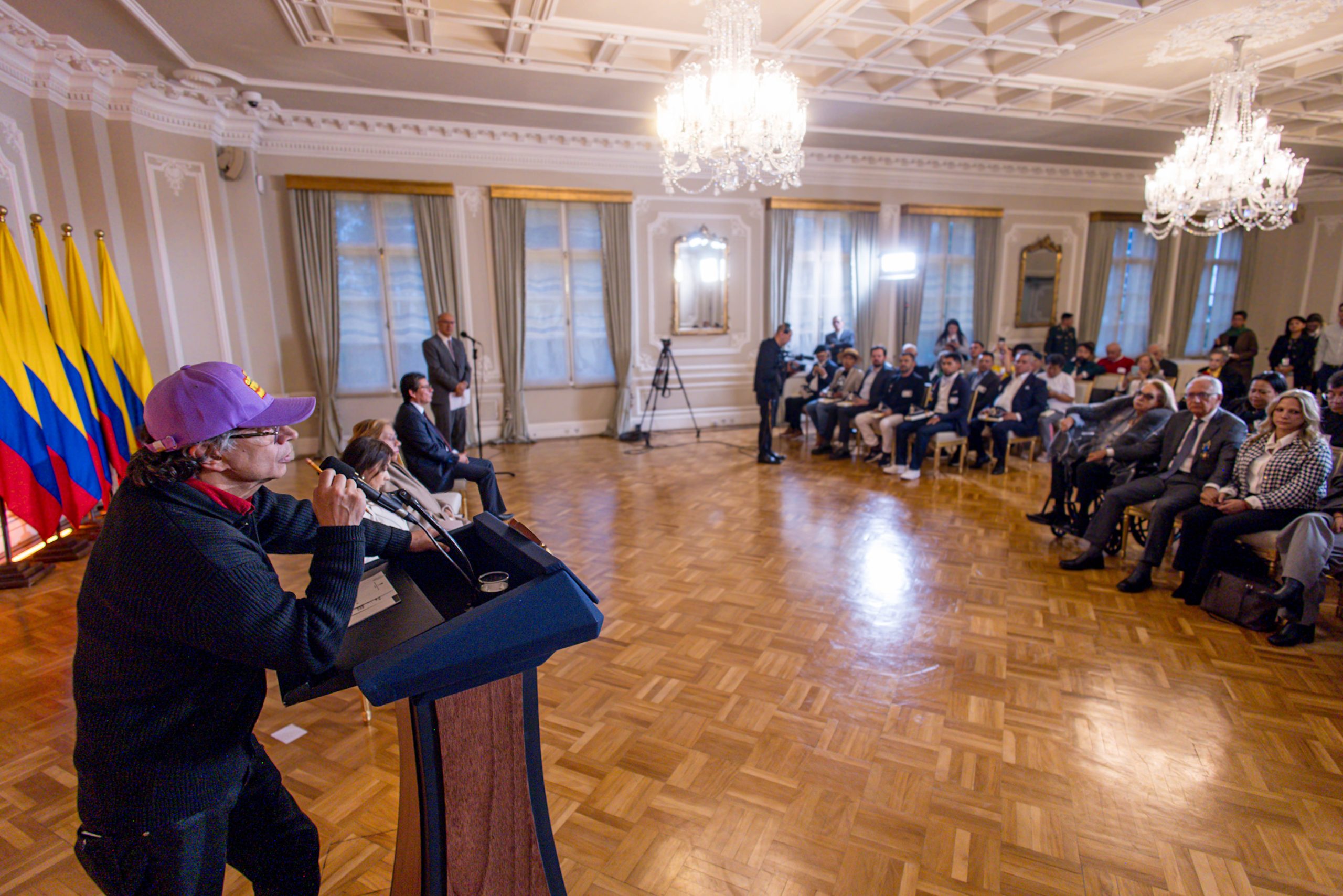 Acto protocolario de las condecoraciones de la Orden de Boyacá
